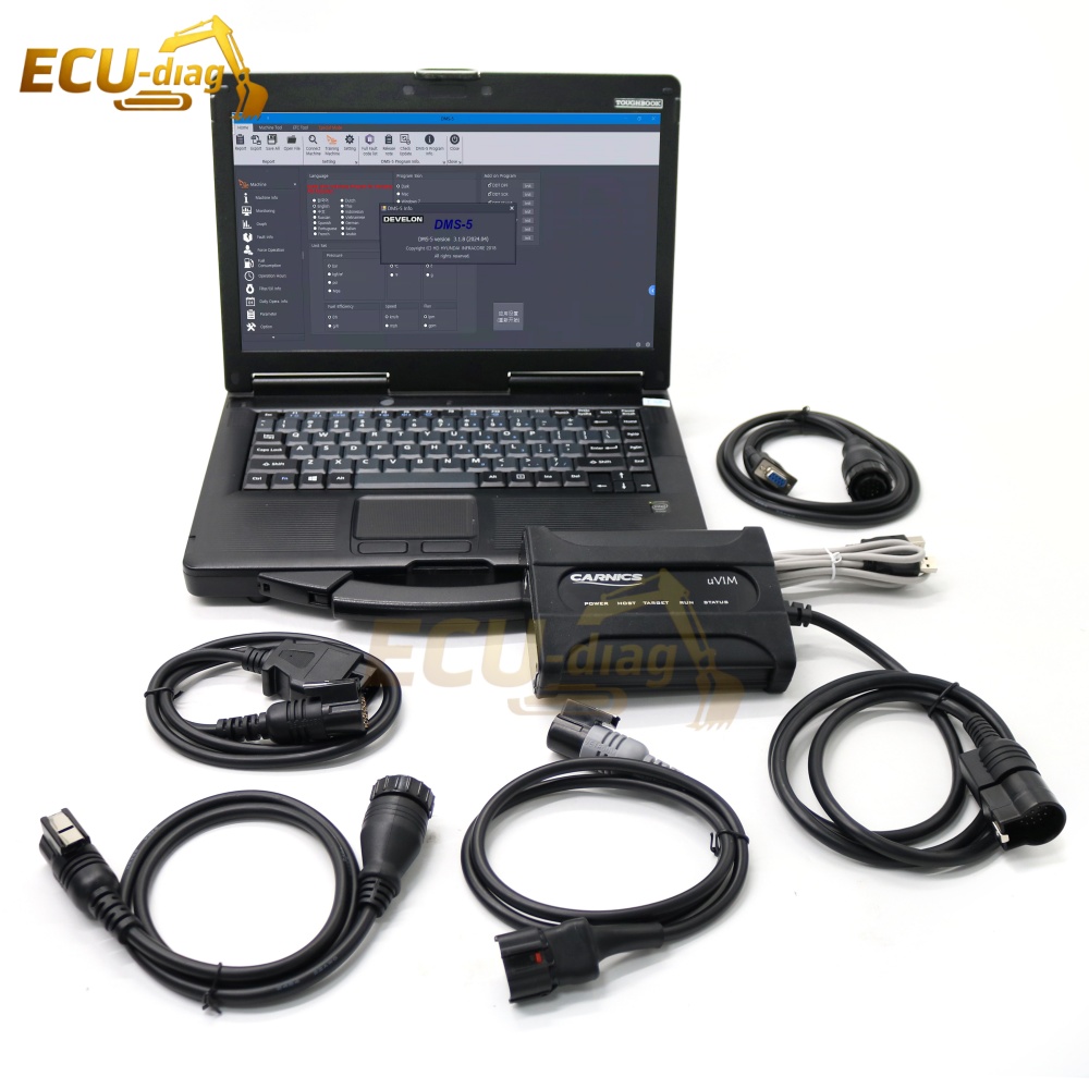 Heavy Equipment Software - Kit de scanner d'interface de communication