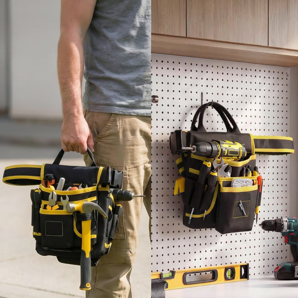 Heavy Equipment Electrician - Sac de rangement robuste pour outils,