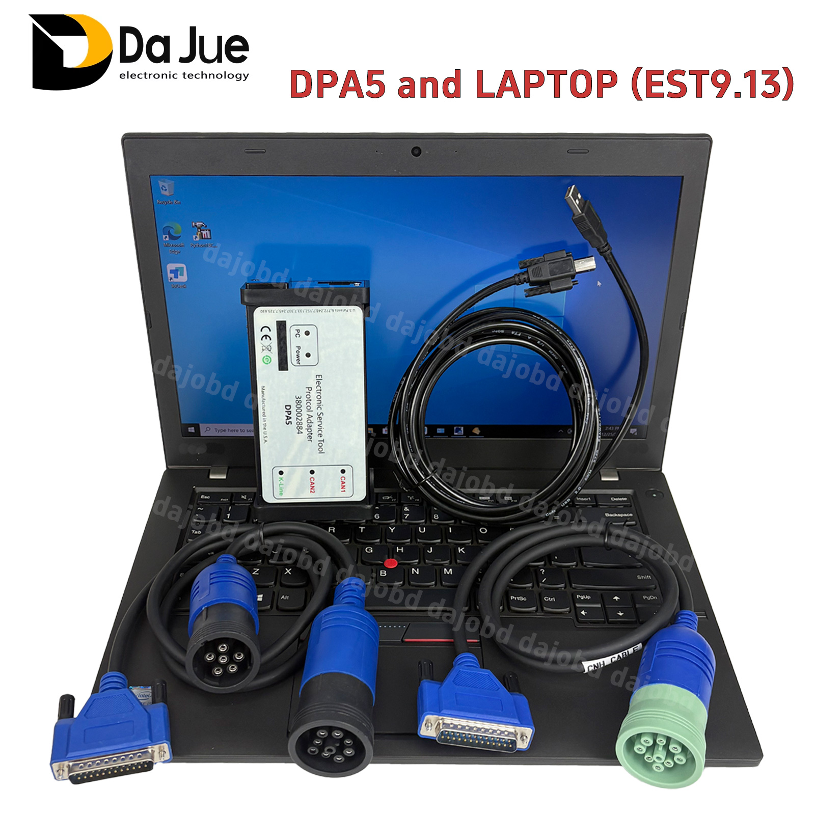 Heavy Equipment Software - Scanner pour camions lourds DPA5, équipé