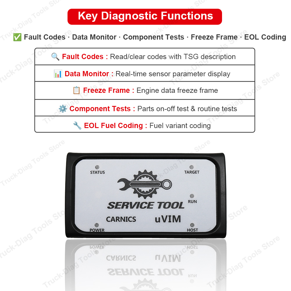 Outil de diagnostic uVIM DMS-5 - Heavy Equipment Software avis et prix